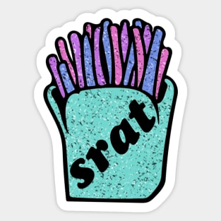 Speckled Srat Fry Sticker